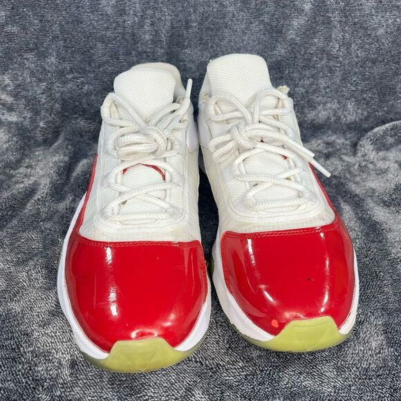 Nike Air Jordan 11 CMFT Low White Gym Red Men size 8 - Picture 2 of 10
